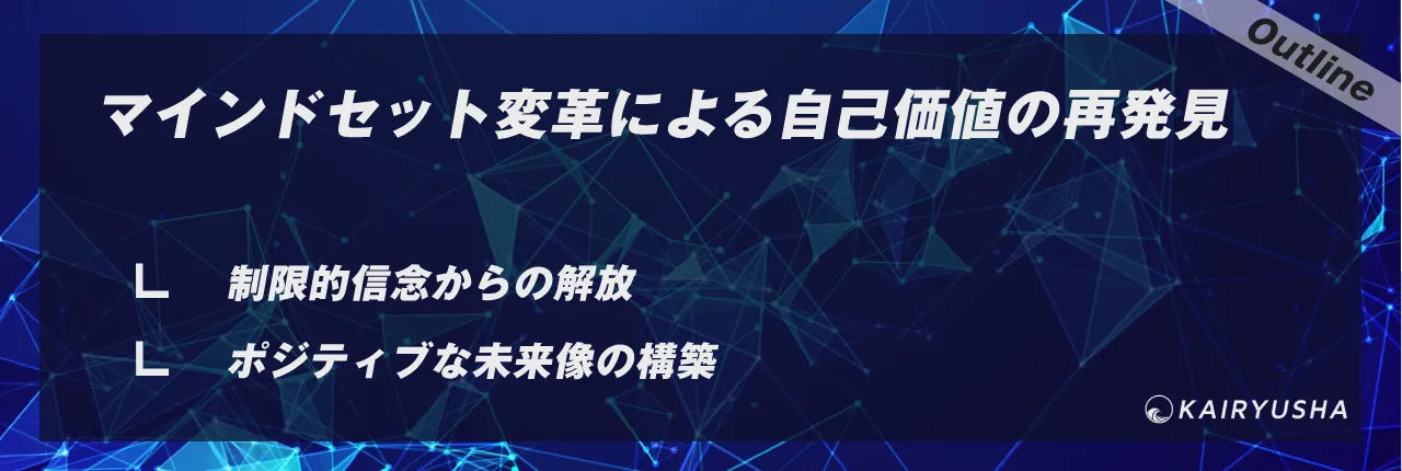 マインドセット変革による自己価値の再発見