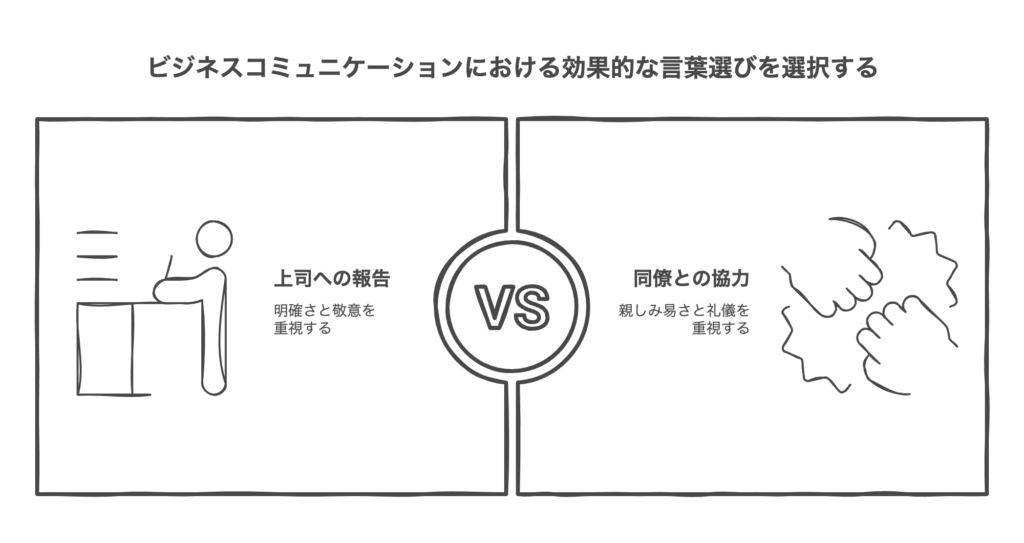 ビジネスシーンにおける円滑なコミュニケーションの例文集